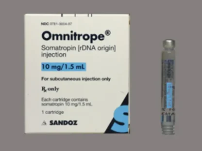 1 cartridge containing OMNITROPE 10 mg (30 IU)/1.5 ml solution for injection